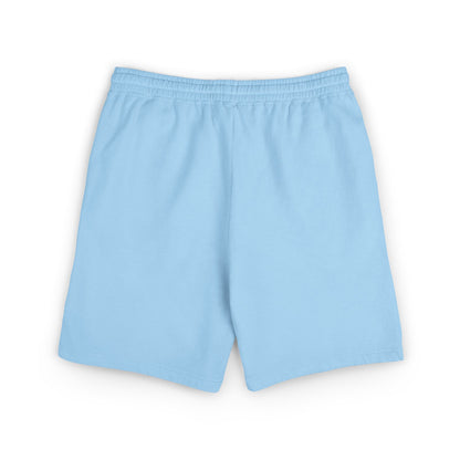 Fractured Logo Sweat Shorts — Lightweight Garment-Dyed Fleece