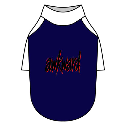 Awkward Pet T-Shirt — Raglan Shirt for Dogs & Cats