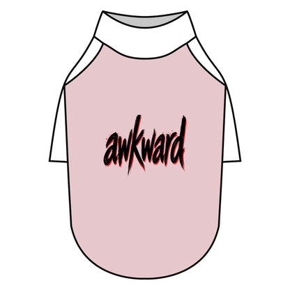 Awkward Pet T-Shirt — Raglan Shirt for Dogs & Cats