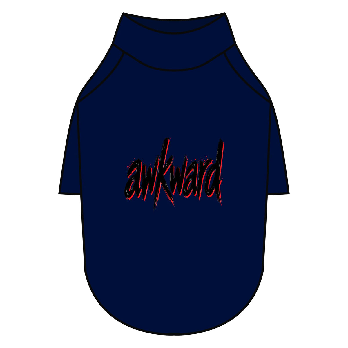 Awkward Pet T-Shirt — Raglan Shirt for Dogs & Cats