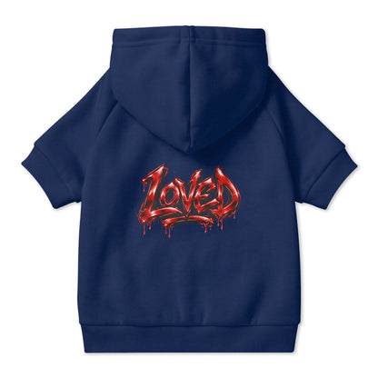 Loved Gothic Pet Hoodie