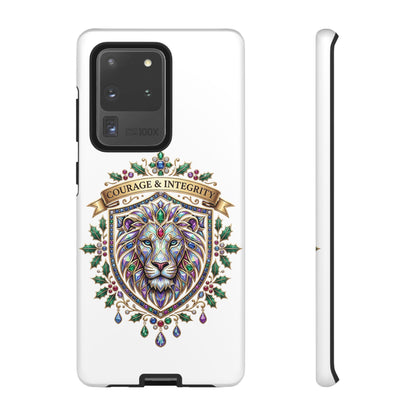 Courage & Integrity Lion Phone Case