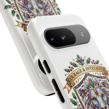 Courage & Integrity Lion Phone Case