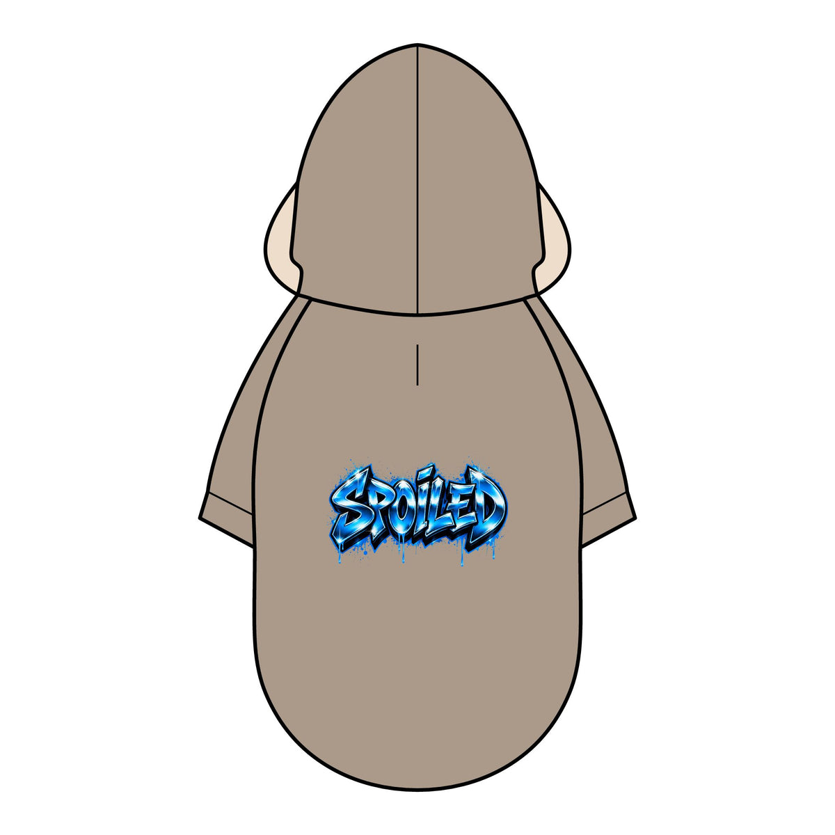 Spoiled Graphic Pet Parka Jacket