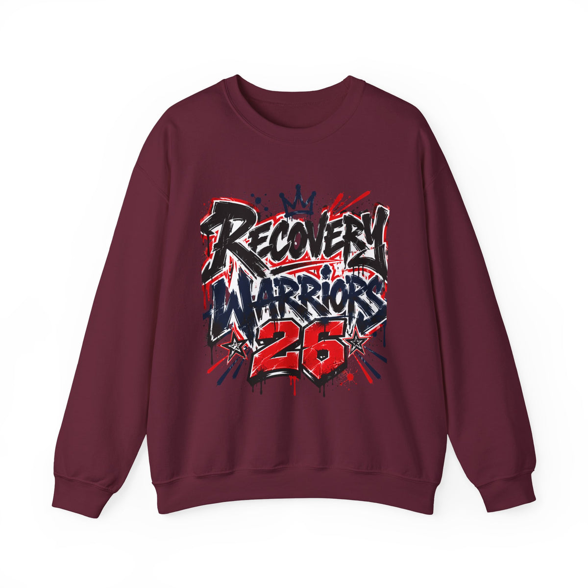 Recovery Warriors 26 Graphic Sweatshirt