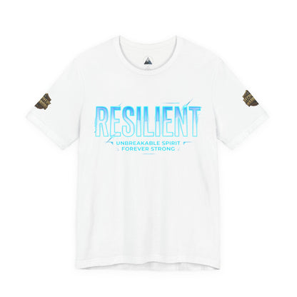Resilient Recovery Warriors T-Shirt — "Resilient" Motivational Tee