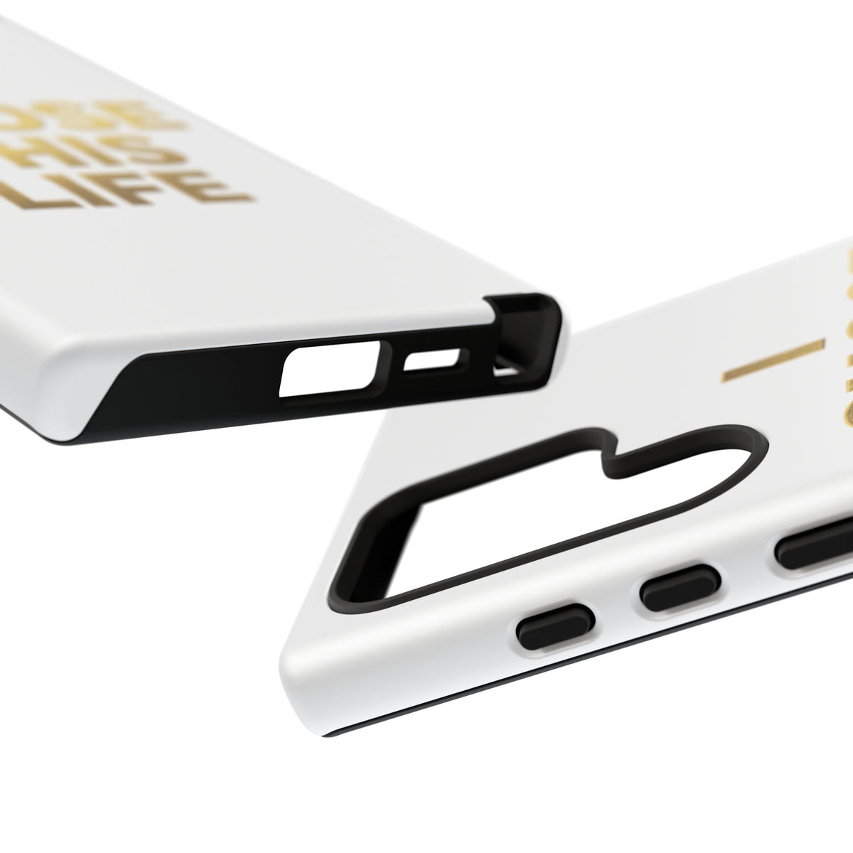 Tough Case — "I Chose This Life" Gold Typography Phone Case