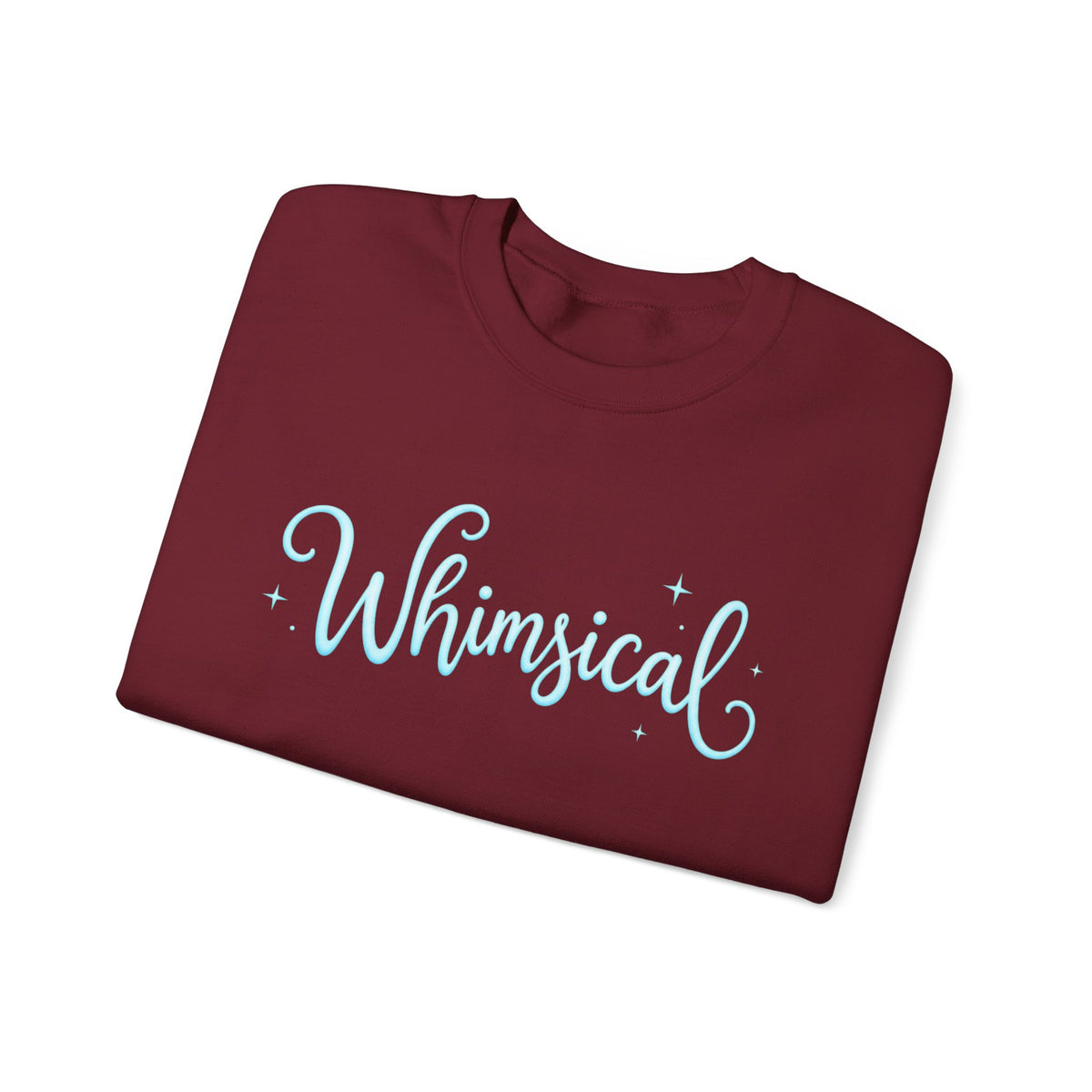 Whimsical Script Crewneck Sweatshirt