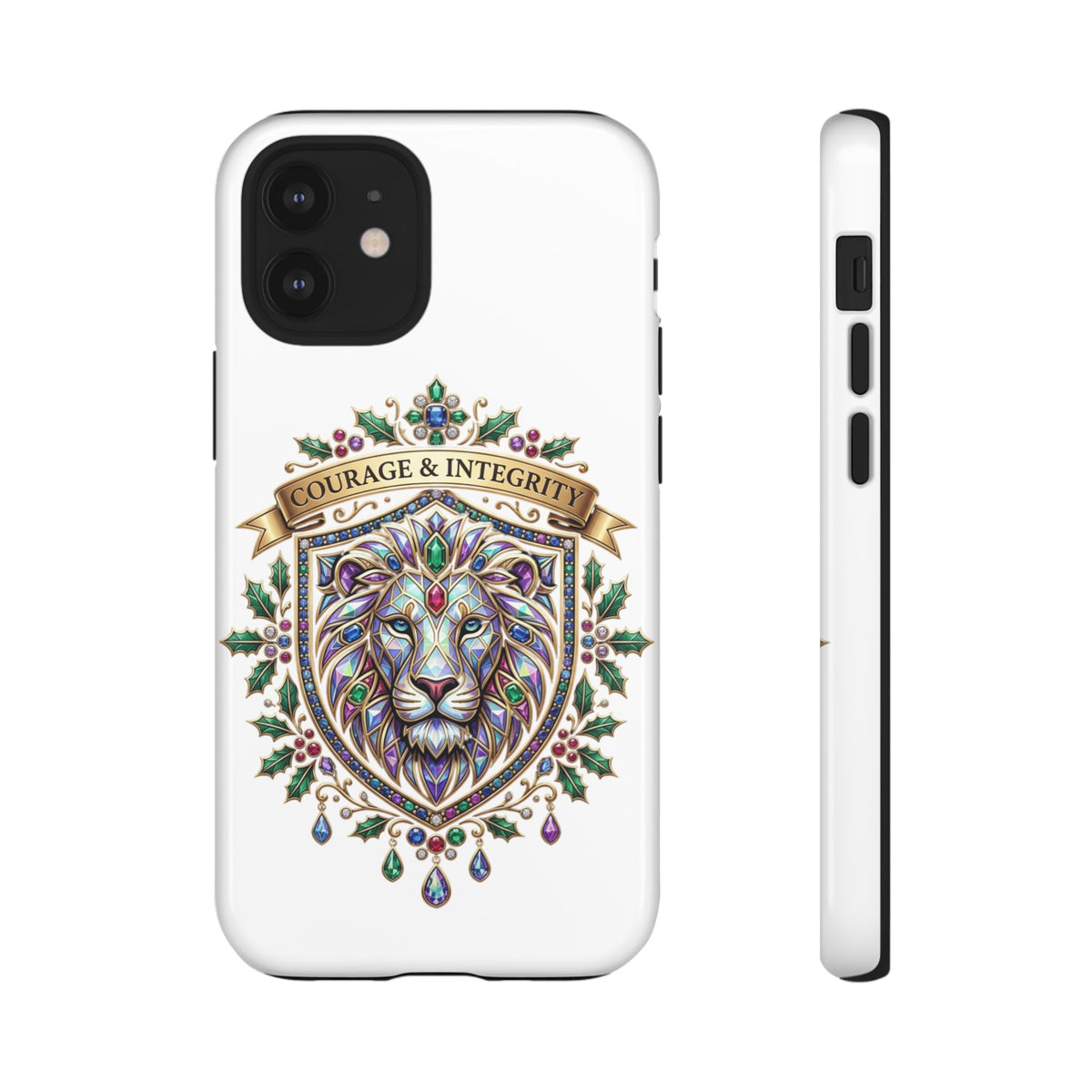 Courage & Integrity Lion Phone Case