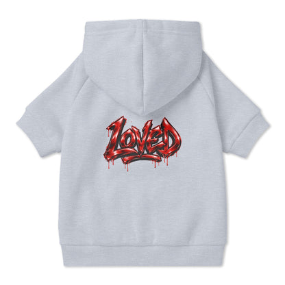 Loved Gothic Pet Hoodie