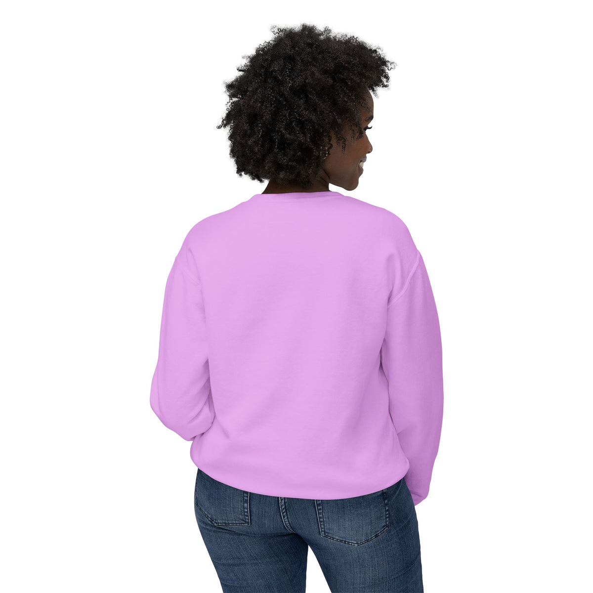 Overthinker Crewneck Sweatshirt — Lightweight Peach Pullover for Thoughtful Minds