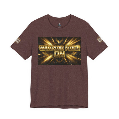 Warrior Mode On T-Shirt – Motivational Recovery Tee
