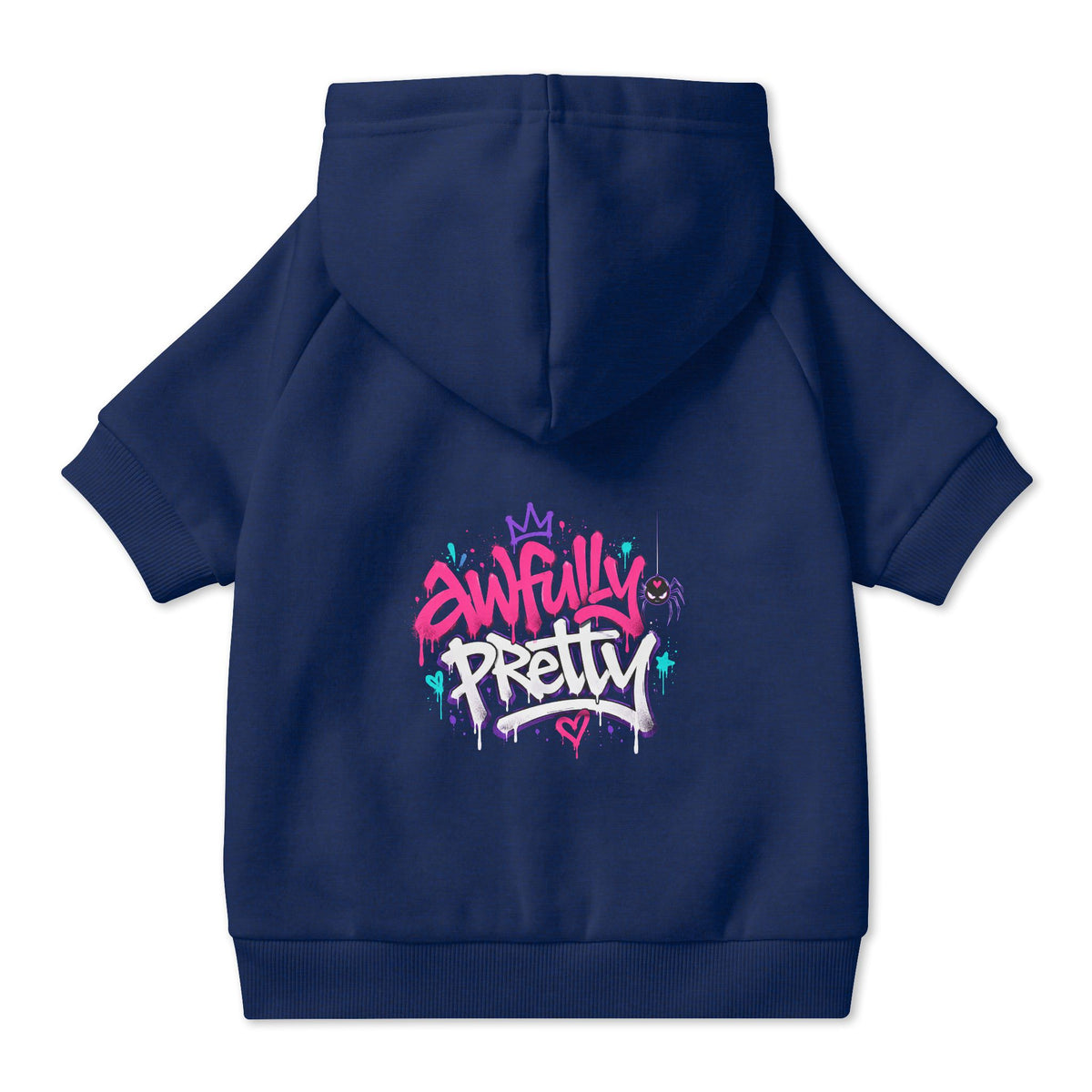 Awfully Pretty Graffiti Pet Hoodie