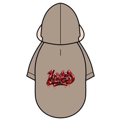 Loved Graphic Pet Parka Jacket
