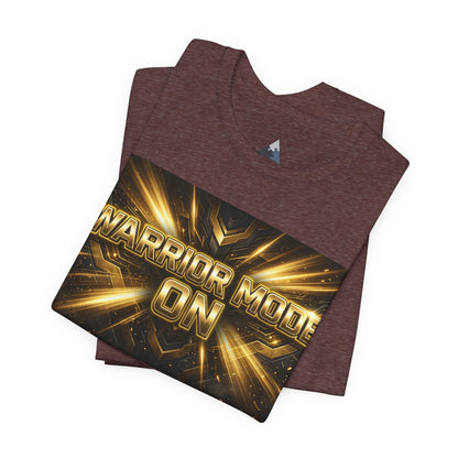 Warrior Mode On T-Shirt – Motivational Recovery Tee