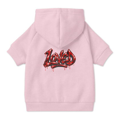 Loved Gothic Pet Hoodie