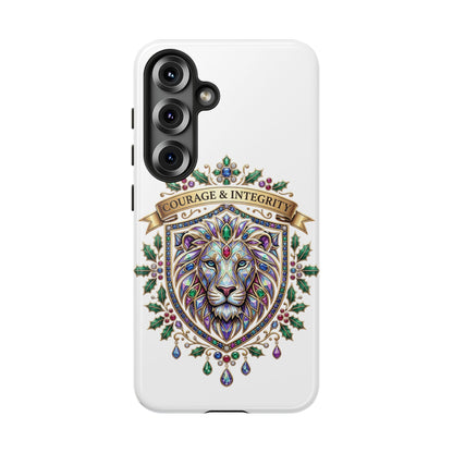 Courage & Integrity Lion Phone Case