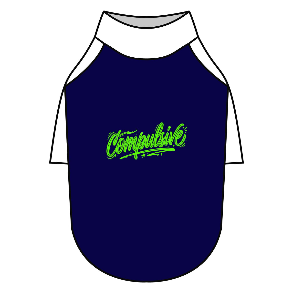 Compulsive Pet Raglan T-Shirt