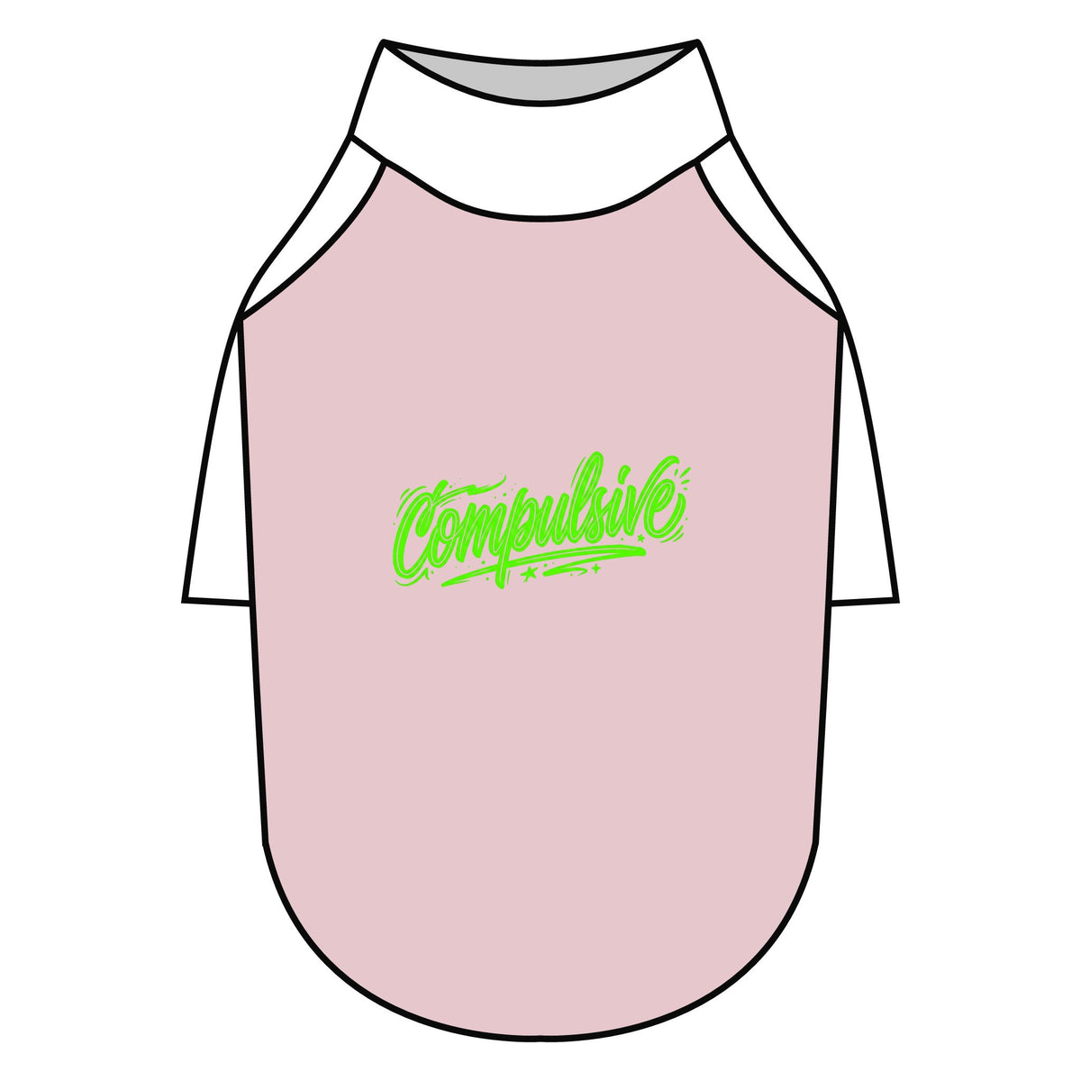 Compulsive Pet Raglan T-Shirt