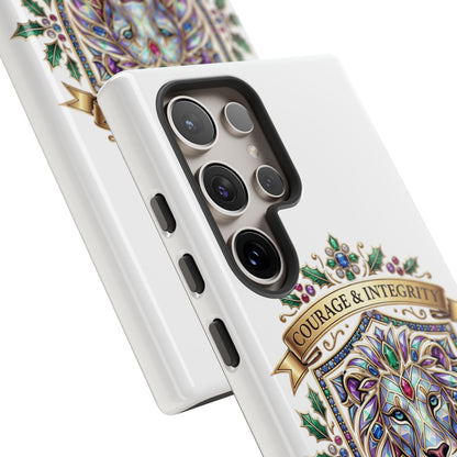 Courage & Integrity Lion Phone Case