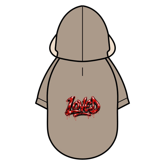 Loved Graphic Pet Parka Jacket
