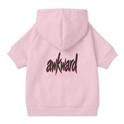 awkward Pet Hoodie with Collar Hole