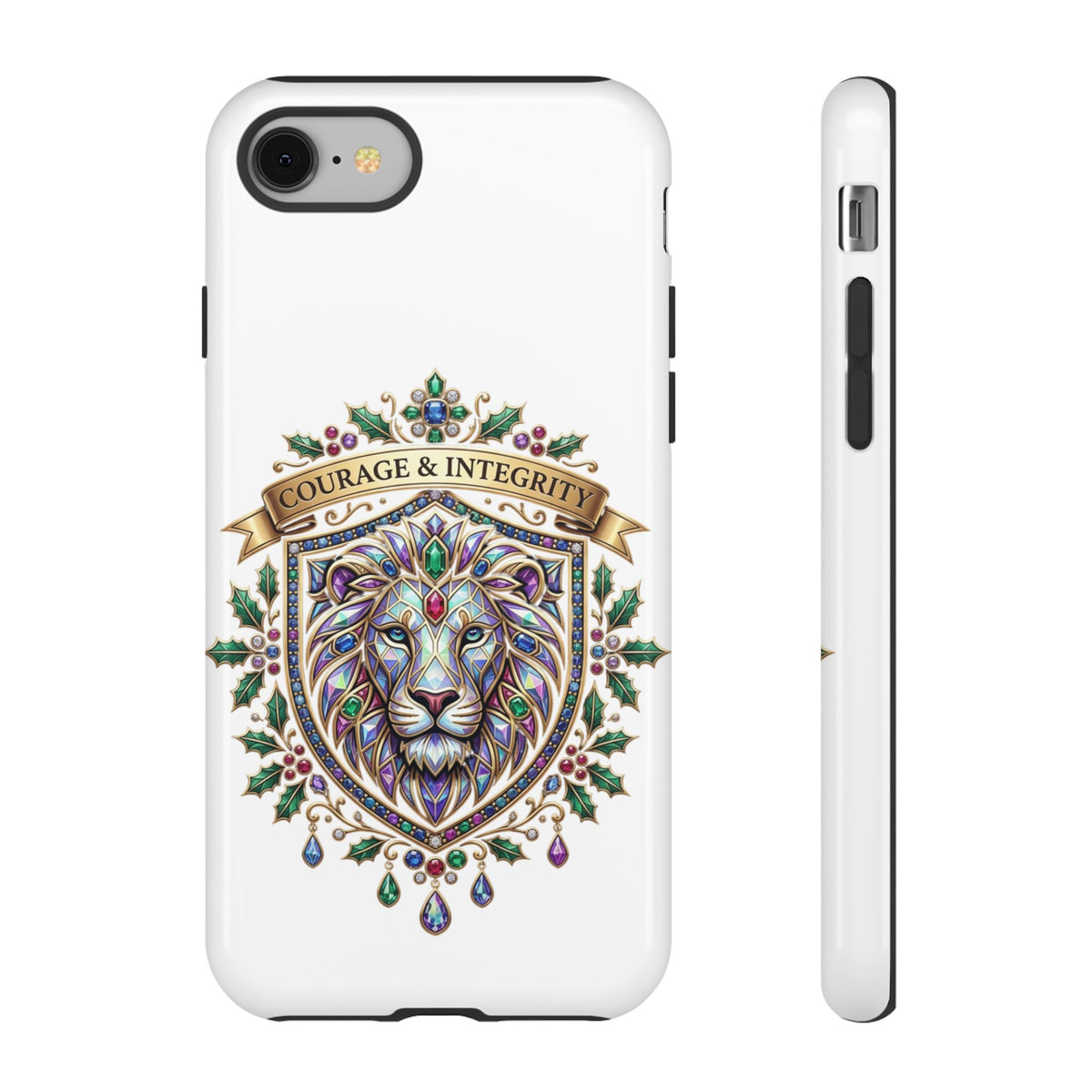 Courage & Integrity Lion Phone Case