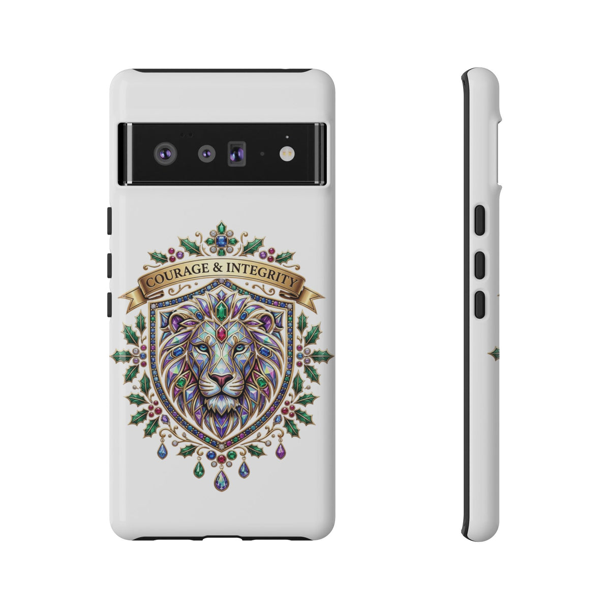 Courage & Integrity Lion Phone Case