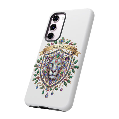 Courage & Integrity Lion Phone Case