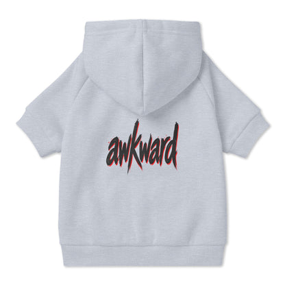 awkward Pet Hoodie with Collar Hole