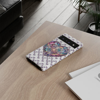 Galaxy Heart Tough Phone Case — Sparkling Cosmic Heart Design