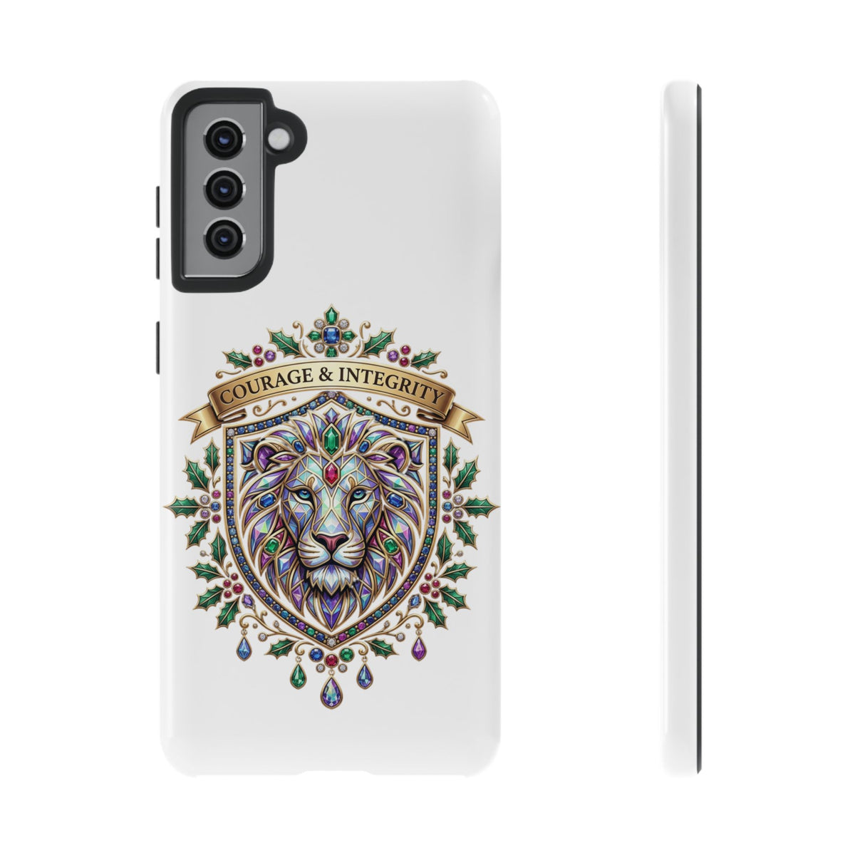 Courage & Integrity Lion Phone Case