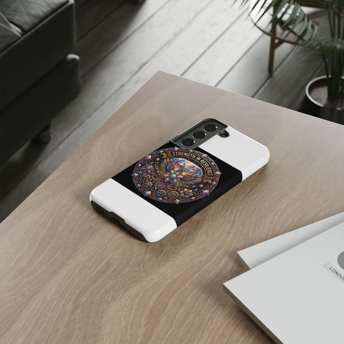 Phone Case — Strength in Resilience Phoenix Design