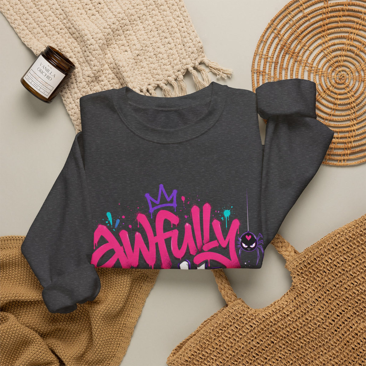 Awfully Pretty Graffiti Sweatshirt