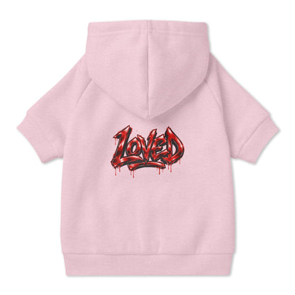 Loved Gothic Pet Hoodie