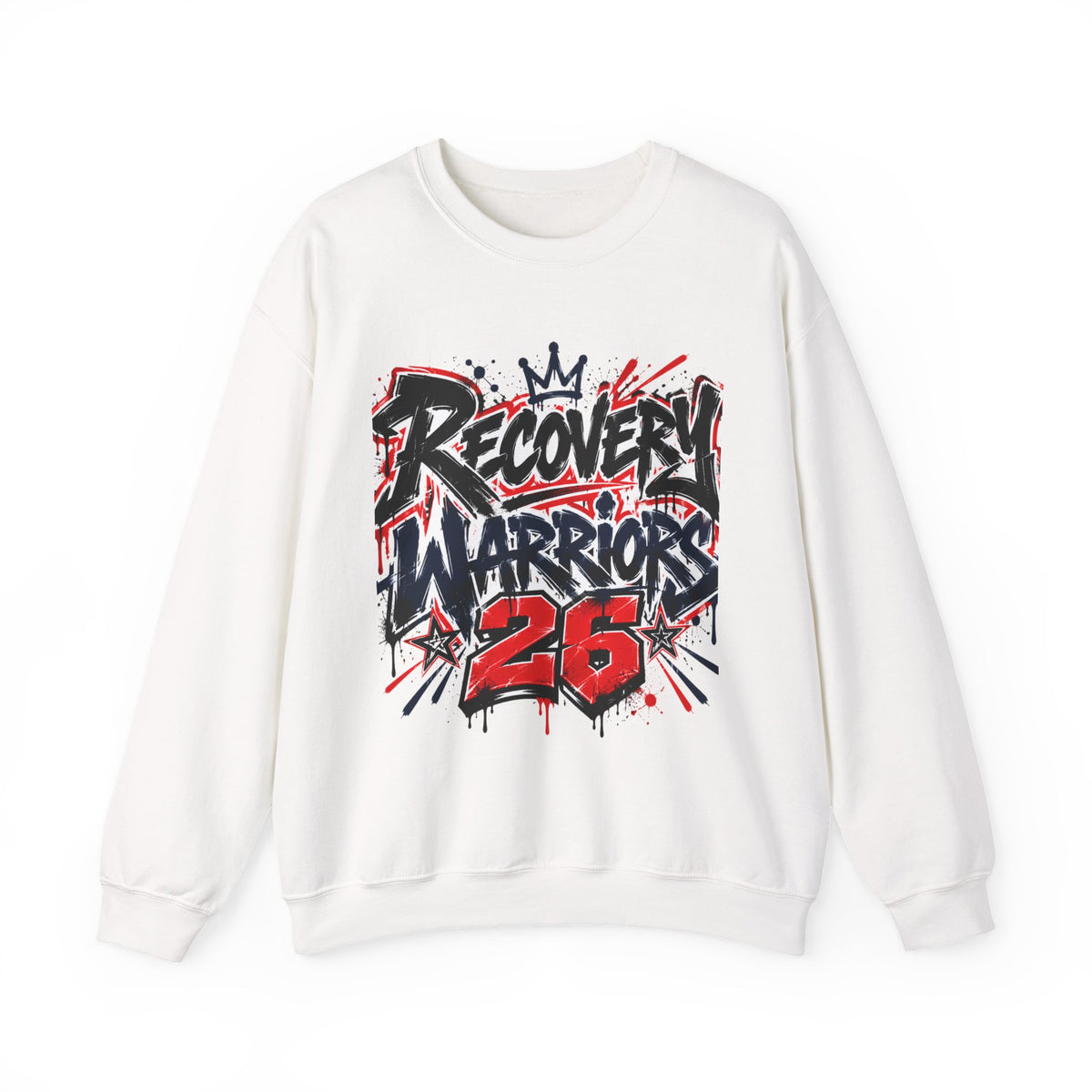 Recovery Warriors 26 Graphic Sweatshirt