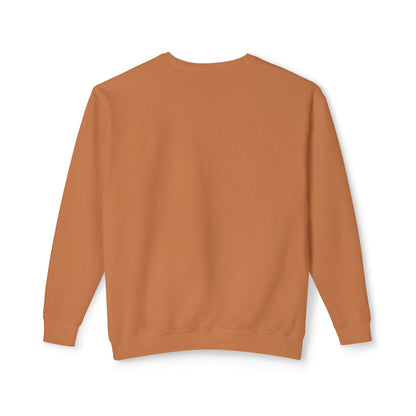 Overthinker Crewneck Sweatshirt — Lightweight Peach Pullover for Thoughtful Minds