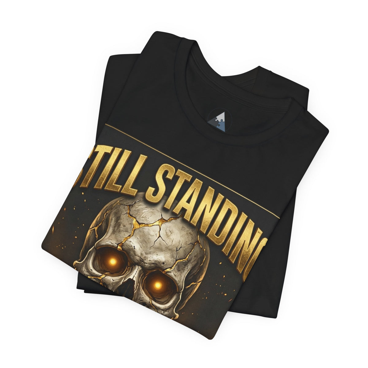 Still Standing Skull T-Shirt – Resilience Is Our Remains