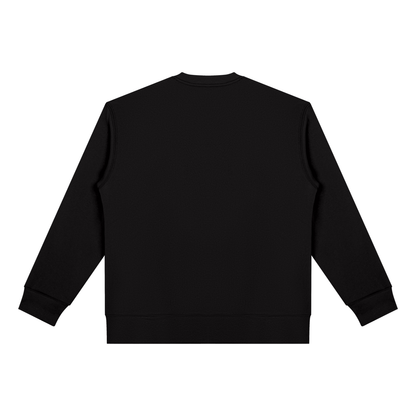 Overthinker Script Unisex Heavyweight Fleece Crewneck Sweatshirt