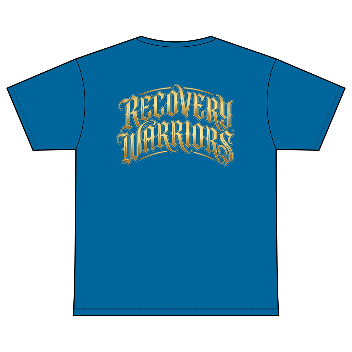 Courage & Integrity Lion T-Shirt — Recovery Warriors Graphic Tee