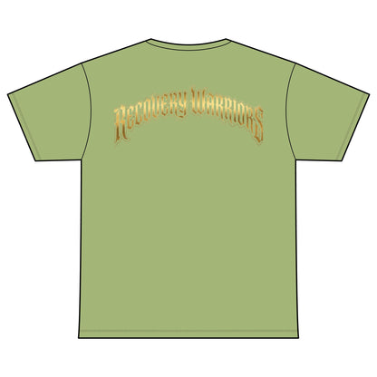 Recovery Warriors T-Shirt — Psychedelic Elemental Mandala Graphic Tee