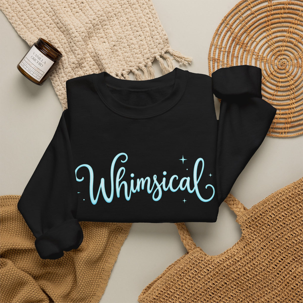 Whimsical Script Sweatshirt