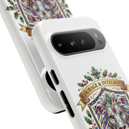 Courage & Integrity Lion Phone Case