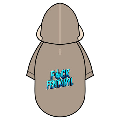 Pet Parka Jacket – “F*CK FENTANYL” Dog Hoodie