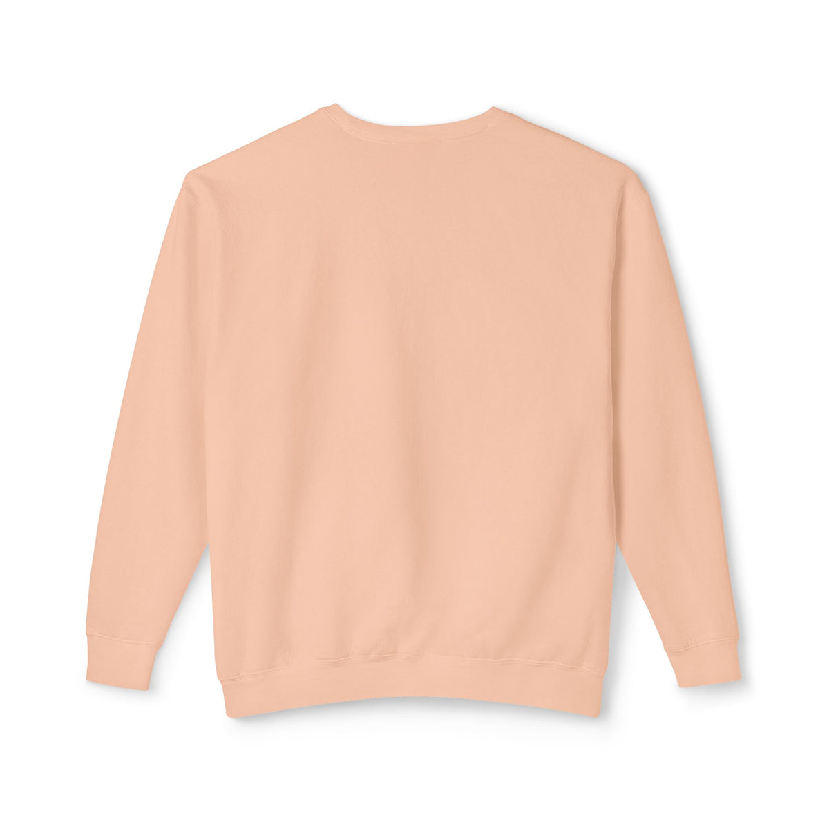 Overthinker Crewneck Sweatshirt — Lightweight Peach Pullover for Thoughtful Minds
