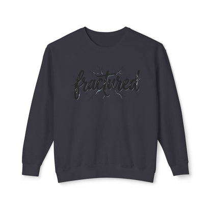 Fractured Script Crewneck Sweatshirt