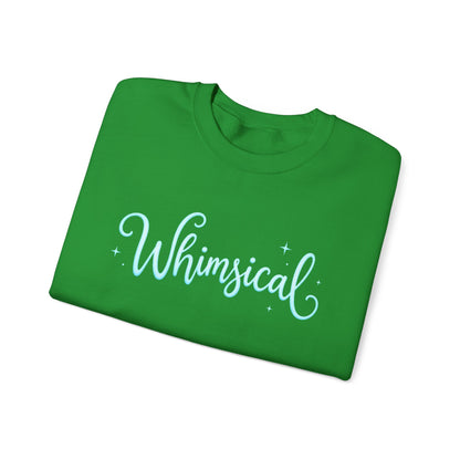 Whimsical Script Crewneck Sweatshirt