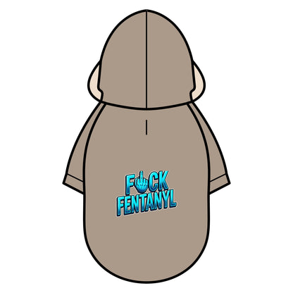 Pet Parka Jacket – “F*CK FENTANYL” Dog Hoodie