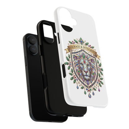 Courage & Integrity Lion Phone Case