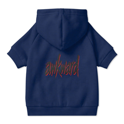 awkward Pet Hoodie with Collar Hole